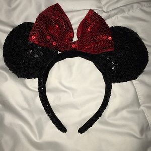 Sequin Minnie Mouse Ears from Disney World